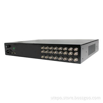 8 CH Video & Power & Audio & Data Transceiver to 300m, Via UTP Balun